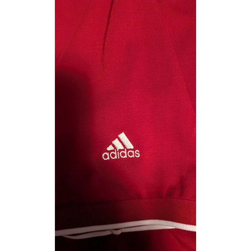 Adidas Polo Shirt Caual Golf or a night out with the boys. Size Large Red